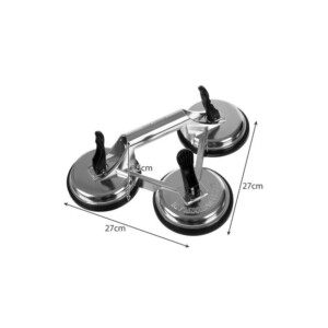 Τριπλή Βεντούζα Αλουμινίου Πολλαπλών Χρήσεων 150 Kg Bigstren 22361IT - Image 3