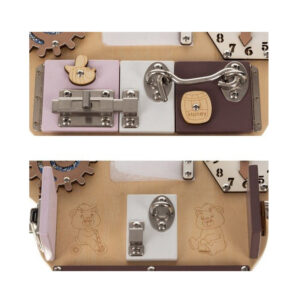 Ξύλινο Εκπαιδευτικό Παιχνίδι Αρκούδα 14 σε 1 39 x 29.7 x 9 cm Kruzzel 22584 - Image 3