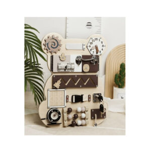 Ξύλινο Εκπαιδευτικό Παιχνίδι Αρκούδα 14 σε 1 39 x 29.7 x 9 cm Kruzzel 22584 - Image 4