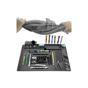 Χαλάκι Σέρβις Σιλικόνης με 4 Μαγνητικές Τσέπες 30 x 45 cm Bigstren 22727 - Image 2