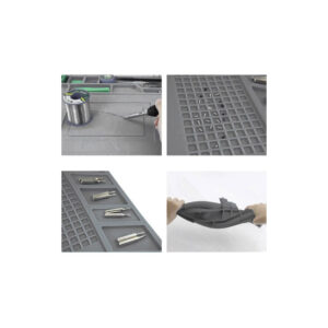 Χαλάκι Σέρβις Σιλικόνης με 4 Μαγνητικές Τσέπες 30 x 45 cm Bigstren 22727 - Image 4