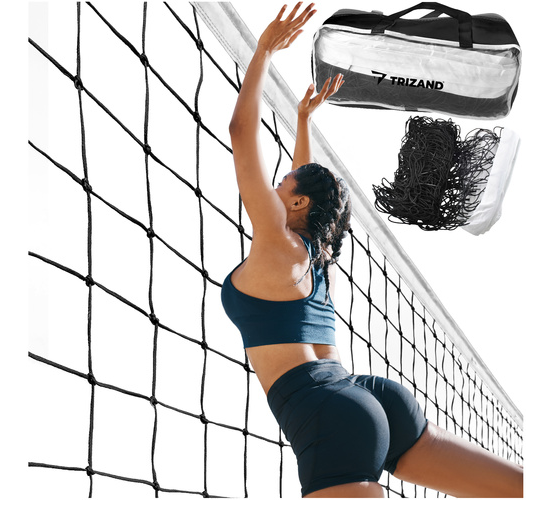 Δίχτυ Βόλεϊ & Μπάντμιντον με Τσάντα Μεταφοράς 950 x 100 cm 23427 Trizand Δίχτυ Βόλεϊ & Μπάντμιντον με Τσάντα Μεταφοράς 950 x 100 cm 23427 Trizand