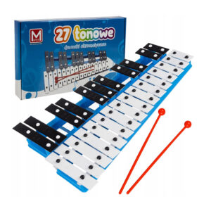 Παιδικό Ξυλόφωνο με 27 Μεταλλικές Πλάκες 36 x 22 x 3.5 cm Kruzzel 23608 - Image 4