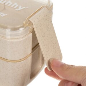 Φαγητοδοχείο - Lunch Box 2 Επιπέδων με Μαχαιροπίρουνα 750ml Ruhhy 24528 - Image 4