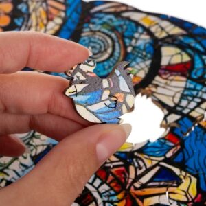 Ξύλινο Παζλ Κουκουβάγια 177 τμχ. Kruzzel 24551 - Image 4