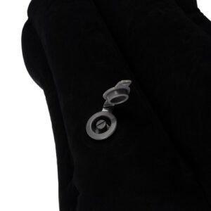 Φουσκωτό Μαξιλάρι Ταξιδιού 50 x 35 x 25 cm– Μαύρο 25346 Trizand - Image 2