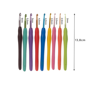 Maaleo Σετ Αρχαρίων Πλεξίματος με Βελονάκι 113 Τεμαχίων με XXL Τσάντα Μεταφοράς και Αξεσουάρ 25407 - Image 3