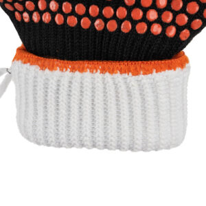 Σετ Γάντια Ψησίματος Ανθεκτικά στη Θερμότητα 32 x 12,5 cm Μαύρο/Πορτοκαλί 25416 Kaminer - Image 4