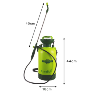 Ψεκαστήρας Πίεσης Χειρός 5L με Ιμάντα Ώμου Πράσινο 25581 Gardlov - Image 2