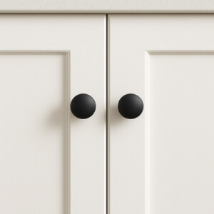 Λαβές Επίπλου από Πλαστικό 30mm (Απόσταση Κέντρων 26mm) 10 τεμάχια Μαύρο Ματ 25679 Ruhhy - Image 5