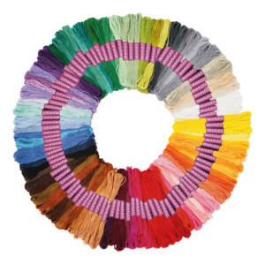 Σετ Κεντήματος με 100 Χρώματα Κλωστής – 207 Τεμάχια με Αξεσουάρ & Θήκη 25724 Maaleo - Image 5