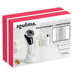 Soulima Συσκευή Μασάζ Προσώπου SOULIMA 5-σε-1 με Θεραπεία Μεσοθεραπείας Χωρίς Βελόνες 25888 - Image 2
