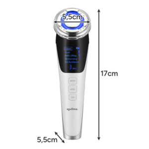 Soulima Συσκευή Μασάζ Προσώπου SOULIMA 5-σε-1 με Θεραπεία Μεσοθεραπείας Χωρίς Βελόνες 25888 - Image 3