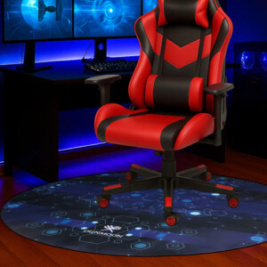 Dunmmon Στρογγυλό Προστατευτικό Πατάκι για Καρέκλα Gaming 120 cm x 4 mm 25956 - Image 5