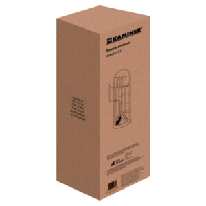 Kaminer Σετ Εργαλείων Τζακιού 5-σε-1 Απόχρωσης Μαύρο 25971 - Image 2