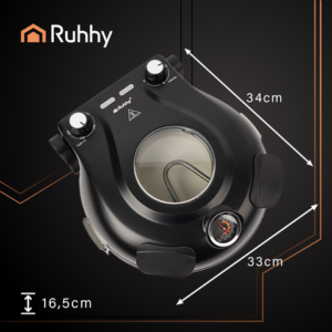 Ruhhy Ηλεκτρικός Φούρνος Πίτσας με Αξεσουάρ 26050 - Image 4