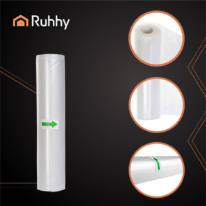 Ruhhy Ρολό Σακούλας Σφραγίσματος Τροφίμων Vacuum 28 x 600cm (6m) 26077 - Image 3