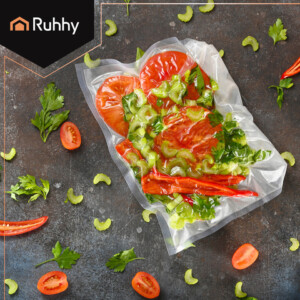 Ruhhy Ρολό Σακούλας Σφραγίσματος Τροφίμων Vacuum 28 x 600cm (6m) 26077 - Image 5