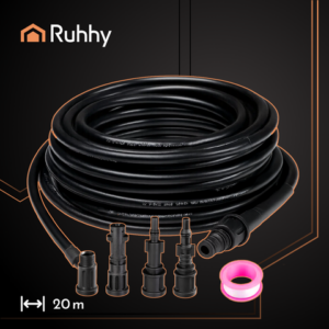 Ruhhy 20μ Σωλήνας Υψηλής Πίεσης – Απόλυτος Καθαρισμός Χωρίς Χημικά 26133 - Image 2