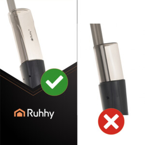 Ruhhy Σφουγγαρίστρα Μικροϊνών με Δοχείο 600ml & 2 Πλενόμενα Πανιά 26152 - Image 4