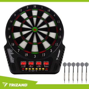 Trizand Ηλεκτρονικός Στόχος Dart LED Οθόνες, 6 Βελάκια και 24 Ανταλλακτικές Μύτες Διαστάσεις: 43 x 51.5 cm 26307 - Image 3