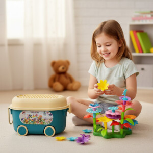 Kruzzel Σετ 139 τμχ Δημιουργικών Κατασκευών Κήπου 3D για Παιδιά 26331 - Image 5