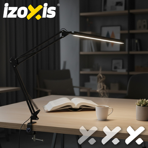 Izoxis LED Φωτιστικό Γραφείου με Σπαστό Βραχίονα 26357 Izoxis LED Φωτιστικό Γραφείου με Σπαστό Βραχίονα 26357