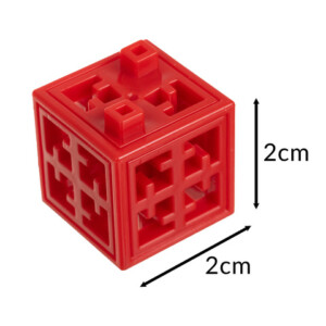 Kruzzel Σετ 160 τμχ Δημιουργικοί 3D Κύβοι Κατασκευών 2x2x2 εκ για Παιδιά 26377 - Image 2