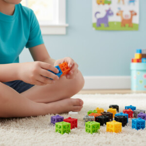 Kruzzel Σετ 160 τμχ Δημιουργικοί 3D Κύβοι Κατασκευών 2x2x2 εκ για Παιδιά 26377 - Image 5