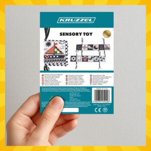 Kruzzel Εκπαιδευτικό Παιχνίδι Αντίθεσης για Βρέφη 0+ Ετών 26461 - Image 3