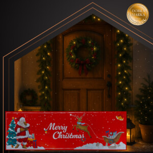 Ruhhy Χριστουγεννιάτικο Χαλί Αντιολισθητικό 160x50 για Κουζίνα & Χώλ 26464 - Image 4