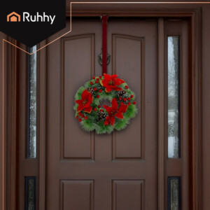 Ruhhy Χριστουγεννιάτικο Στεφάνι για Πόρτες και Τραπέζια 30 εκ. 26470 - Image 3