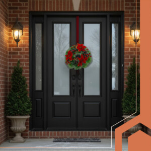 Ruhhy Χριστουγεννιάτικο Στεφάνι για Πόρτες και Τραπέζια 30 εκ. 26470 - Image 4