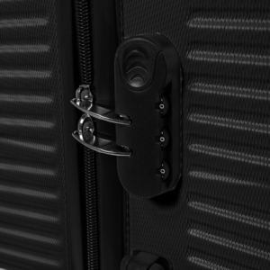Σετ Βαλίτσες Ταξιδιού Σκληρές με 4 Ρόδες 3τμχ - Μαύρο 26661 Trizand - Image 2