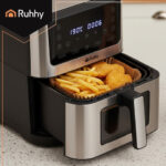 Ruhhy Πακέτο 100 τμχ Αντικολλητικό Χαρτί για Air Fryer 16x16cm 26955 - Image 2
