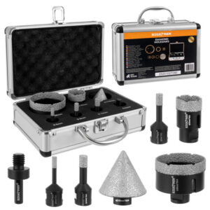 Bigstreen Σετ Διαμαντοκορώνες (6-68 mm) για Σκληρά Υλικά 27080