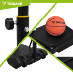 Trizand Ρυθμιζόμενη Φορητή Μπασκέτα 259 cm με Πίνακα, Βάση και Μπάλα 27364 - Image 3
