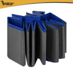 Purlov Πισίνα σκύλου αναδιπλούμενη PURLOV 160x30 εκ. 600 L μπλε/γκρι 27507 - Image 3