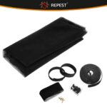 Repest Μαγνητική Σίτα Πόρτας Μπαλκονόπορτας 100x210 cm, Μαύρη 27688 - Image 5