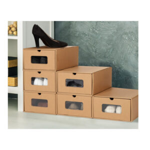 Σετ Χάρτινα Κουτιά Αποθήκευσης Παπουτσιών 20 τμχ Idomya 30010392 - Image 3