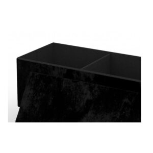 Σκαμπό με Αποθηκευτικό Χώρο 76 x 37 x 45 cm Χρώματος Μαύρο Loan Idomya 30012303 - Image 3