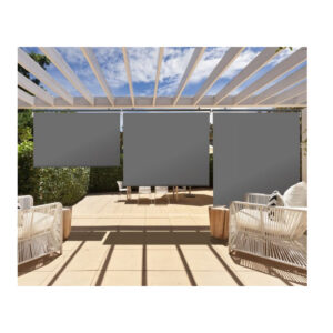 Σετ Ρόλερ Ολικής Συσκότισης Blackout 120 x 225 cm 3 τμχ Χρώματος Γκρι Inkazen 30060162 - Image 5