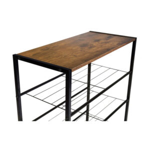 Μεταλλική Παπουτσοθήκη με 4 Ράφια Elize 63 x 30 x 80 cm Idomya 30087305 - Image 2