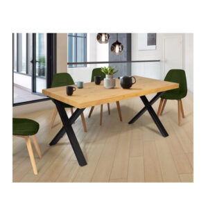 Τραπέζι Τραπεζαρίας 160 x 90 x 73 cm Mumbai Idomya 30087309+30087310 - Image 3