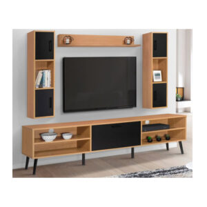 Σύνθεση Σαλονιού 180 x 34.5 x 49.5 cm Bristol Idomya 30088580+30088581 - Image 5