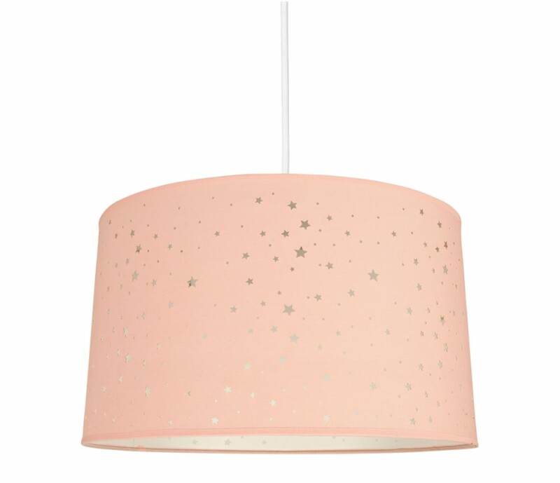 Ostaria Κυλινδρική Ανάρτηση 'Αστέρια' Ροζ D40cm E27 220-240v 50hz Max.60w -30312 Ostaria Κυλινδρική Ανάρτηση 'Αστέρια' Ροζ D40cm E27 220-240v 50hz Max.60w -30312