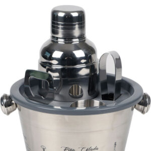 Παγοδοχείο με Αξεσουάρ για Κοκτέιλ 22x17x15cm Urban Living 30940 - Image 2