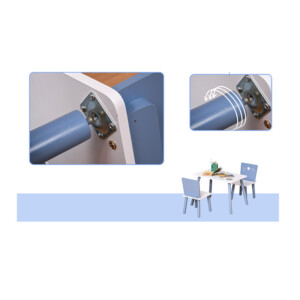 Παιδικό Σετ με Τραπέζι και 2 Καρέκλες HOMCOM 312-035 - Image 5