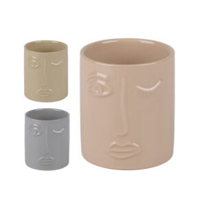 Κεραμικό Κηροπήγιο με Αρωματικό Κερί 9 x 10 cm Muse Natural Living 31913 - Image 2