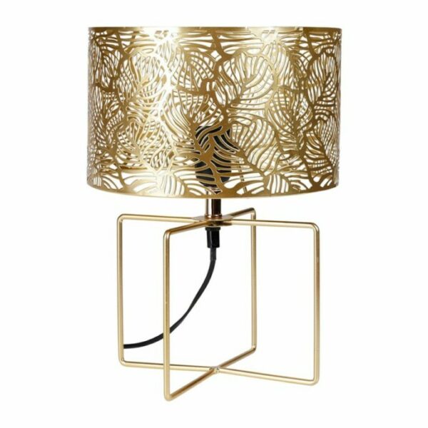 Ostaria Λάμπα μεταλλική διάτρητη 'Calathea' χρυσή e27 max.40w 220-240v 50hz 155cm -33016